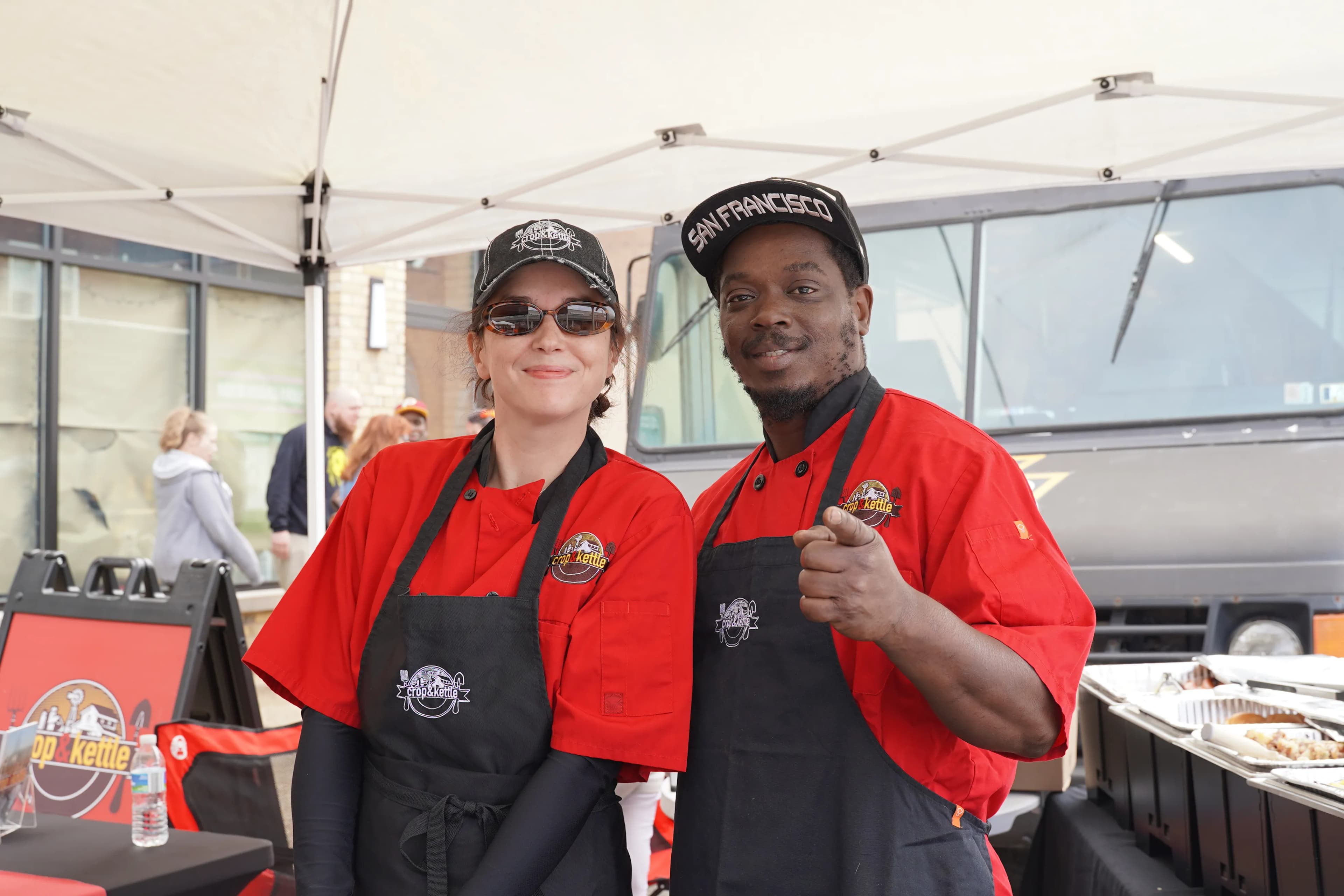 Beaver County community members showing support